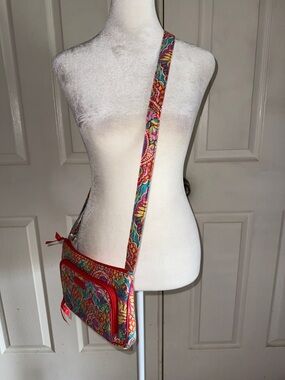 Vera Bradley Small Paisley In Paradise Crossbody Bag